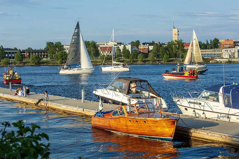 Båttrivsel i Norra Hamn