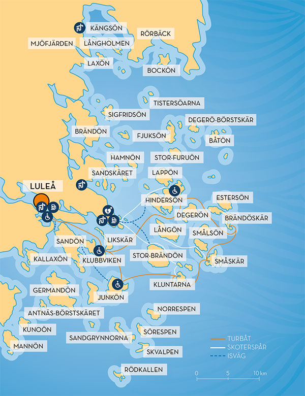 karta luleå skärgård Om Luleå Skärgård   Bottenviken.se   Din Guide till Bottenvikens 