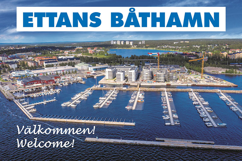 Ettans Båthamn offers a complete marina