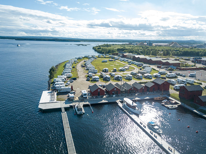 Västra Kajen Camping & Gästhamn i Piteå