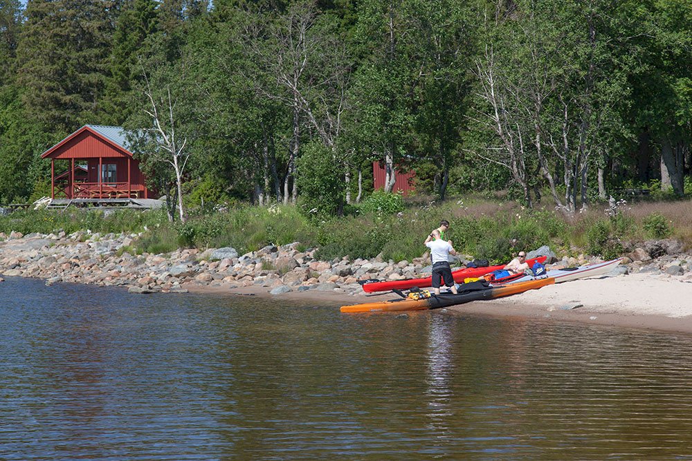 Kajak og kanopadling i Bottenvikens skjærgårder