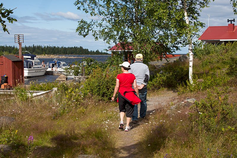 Hytte på Brändöskär i Luleå skjærgård