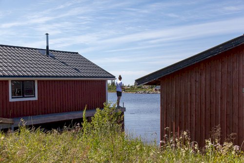 Kluntarna fiskeläge i Luleå skärgård