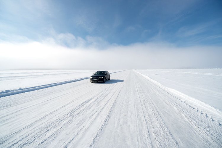 Isveier i Luleå skjærgård